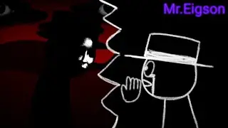 twiddle fingers but Sprunki Black's endless painful loobs