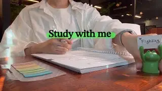 🪴3-HOUR Study With Me  📝 No music, Real sound, page turning, ASMR,Pomodoro 50/10 🎧