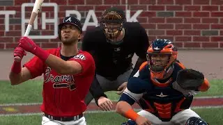 Atlanta Braves vs Houston Astros - Game 5 World Series 2021 - Full Game Highlights (MLB The Show 21)