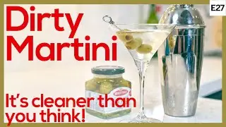 Dirty Martini Recipe with Gin | How to make the perfect Dirty Martini