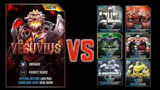 REAL STEEL WRB New Update New Robots Vesuvius VS WRB II & Gold Robots & WRB-FX