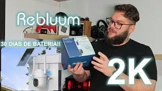 Cámara de seguridad Rebluum -  Con batería para 30 dias!