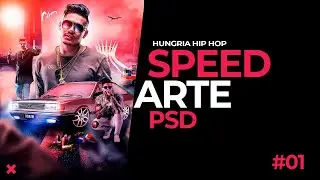 Speed Art - Hungria Hip Hop - Photoshop 2022