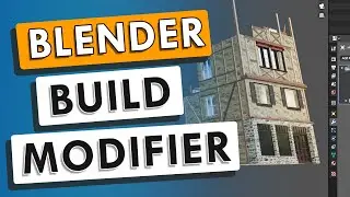 Blender Build Modifier Tutorial (And how to change the build order!)