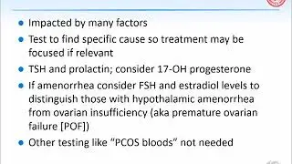 Grand Rounds- Female Infertility