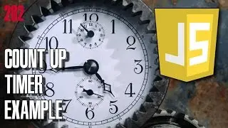 JAVASCRIPT Count up timer example