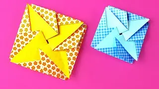 ✅💌🔥Easy DIY paper envelope origami ❣ without glue.👉 Beautiful origami envelops🔥