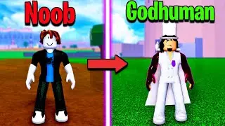 I Went from Noob To GODHUMAN in One Video! [Blox Fruits]