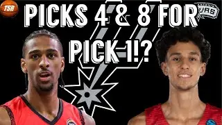 Spurs TRADE UP for Hawks #1 PICK!? San Antonio Spurs News