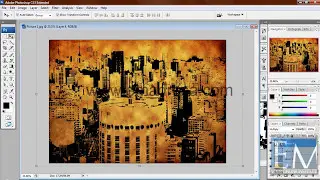 How to make Grange Background in Adobe Photoshop