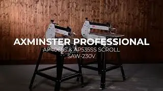 Set up guide for Axminster Professional AP535SS or AP406SS Scroll Saw 230V