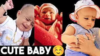 Cute Baby ❤️☺️|Baby Laughing Video 😂|baby Crying 😀|cute baby|#cutebaby #babylaughing #babycrying