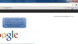 HOW TO ADD OR DELETE BOOKMARKS IN GOOGLE CHROME (VERSION 29 0 1547 66)