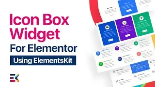 Use Icon Box Widget in Elementor with Elementskit | Elementskit | All in one Addon for Elementor