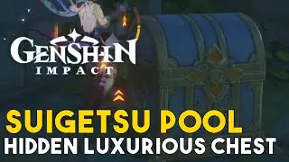 Genshin Impact Hidden Luxurious Chest In Suigetsu Pool (Watatsumi Island)