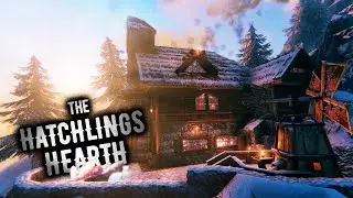 Valheim : The Buildthrough : Ep36 Mountain Base Near a Dragons Egg!