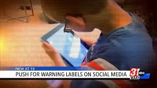 Push For Warning Labels On Social Media