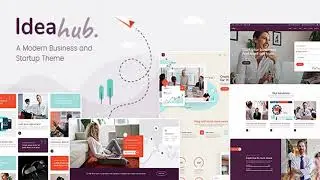 Ideahub - Modern Business and Startup Theme | Themeforest Website Templates and Themes