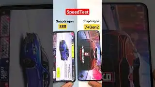 Snapdragon 7+Gen2 vs 888 SpeedTest 😱😳🫡