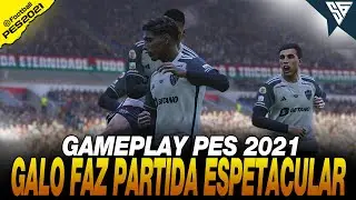 GALO FAZ PARTIDA IMPECÁVEL E FAZ VALER O TIME - GAMEPLAY PES 2021 - 60 FPS - SADAN GAMER - PC