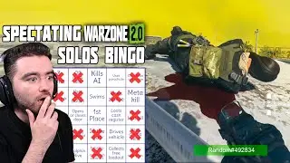 SPEECHLESS - Warzone 2 Solos Spectating Bingo