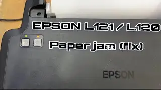 Epson L121 / L120 Paper Jam (fix) 🦾