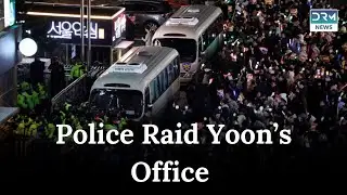 South Korean Police Raid President Yoon Suk Yeol’s Office | News Today | DRM News | AC1I