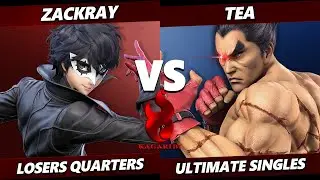 Kagaribi 11 Top 8 - Zackray (Joker, ROB) Vs. Tea (Kazuya) Smash Ultimate - SSBU