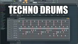 Techno Drums erstellen | FL Studio Tutorial