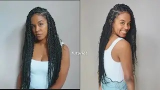 Boho Soft Twists with curls | Tutorial DIY