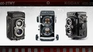 Rolleiflex tessar 3.5  vs  Yashica MAT-124G,  Mamiya C220 | первое впечатление