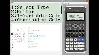 Classwiz How-To: Finding the Mean & Standard Deviation from a Grouped Frequency Table