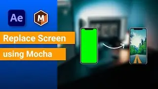 Screen Replacement Tutorial in After Effects | Beginners #aftereffects #vfx