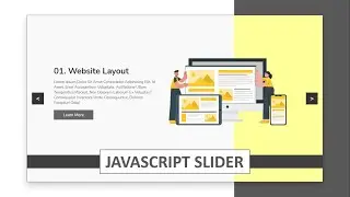 Animated Responsive Image Slider With Next And Previous Buttons Using HTML CSS JS || Autoplay Slider