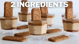 2-Ingredient Lotus Biscoff Mousse