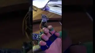 Bionic 5 Finger Synchronization Control. Железная рука.