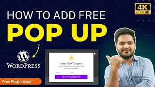 How to create a free popup In WordPress | Step by step tutorial | Popup builder plugin in WordPress