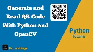 Generate & read QR Code in python in less than 10 lines of code.