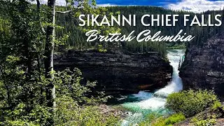 British Columbia - The beautiful Sikanni Chief Falls