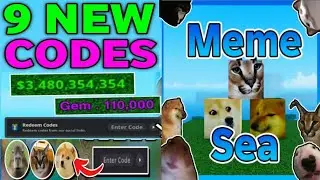 UPDATE⚡MEME SEA CODES AUGUST 2024 | ROBLOX SECRET CODES MEME SEA CODES 2024