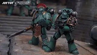 JOYTOY 1/18 Warhammer The Horus Heresy，Sons of Horus MKIV Tactical Squad