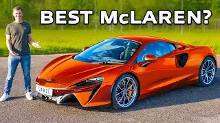 McLaren Artura review with 0-60mph, 1/4-mile & drift TEST!