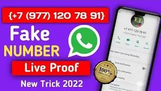 fak number se whatsapp account kese banaya how to get fake number se whatsapp