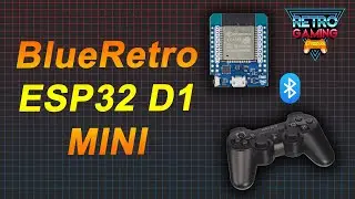 ESP32 D1 Mini. BlueRetro 1.4