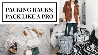 PACKING HACKS | How to Pack your suitcase like a PRO | Ireland AM - Ciara O' Doherty