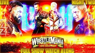 Be Ready to Witness WrestleMania 39: HaavyInfinite Full Show Watch Along Night Two!