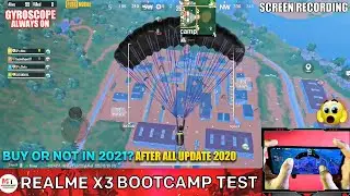 Realme x3 Pubg Bootcamp Test After All Update Full Review | realme x3 pubg test|buy or not in 2021?