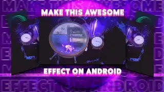 Make this insane Time machine effect in android and ios 🥀 - PUBG Bgmi montage tutorial