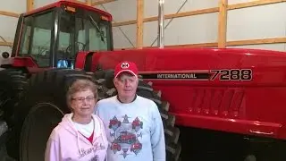 Amazing IHC Tractor Collection of Jerry Kuster in Galva, Illinois