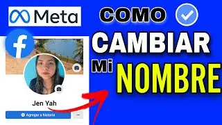 Como CAMBIAR el NOMBRE en FACEBOOK 2023 |Cambiar mi nombre en facebook, cambiar el nombre en face